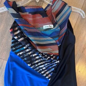 Eroke Italian Colorful Striped Top
